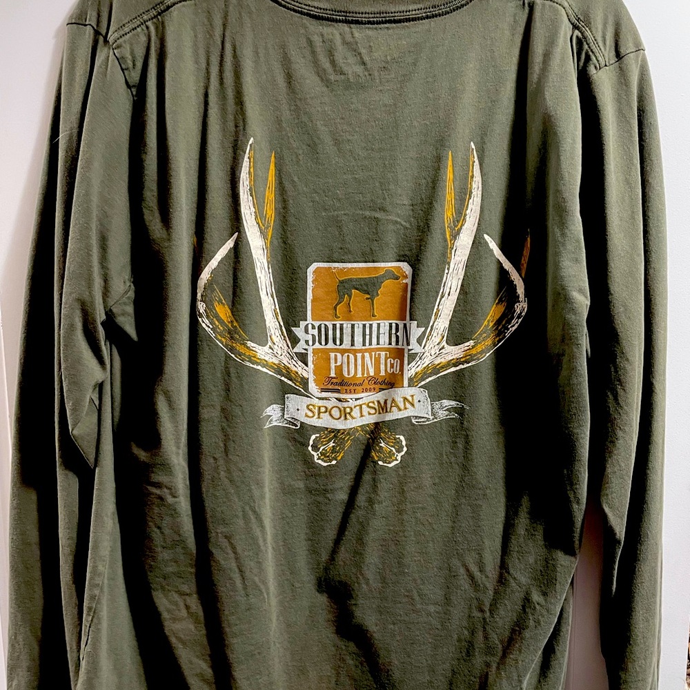 Southern Point Long sleeve shirt. Size Large